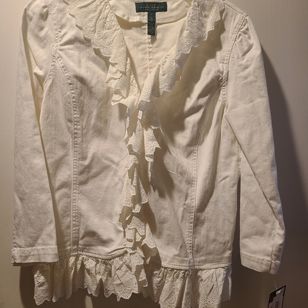 Size 14 Ralph Lauren denim jacket